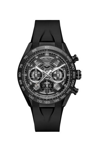 TAG Heuer Carrera Chronograph Extreme Sport DLC Titanium - Ceramic / Black / Rubber